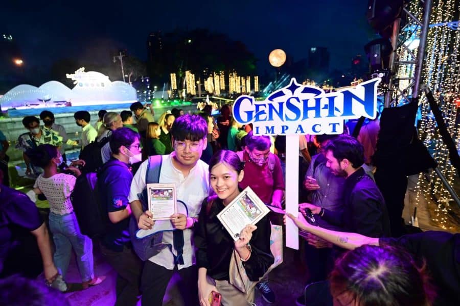 Genshin Impact สีสันแห่งสายน้ำ มหกรรมลอยกระทง 2566