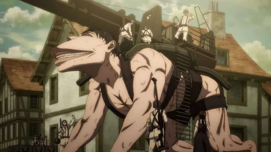 cart titan attack on titan
