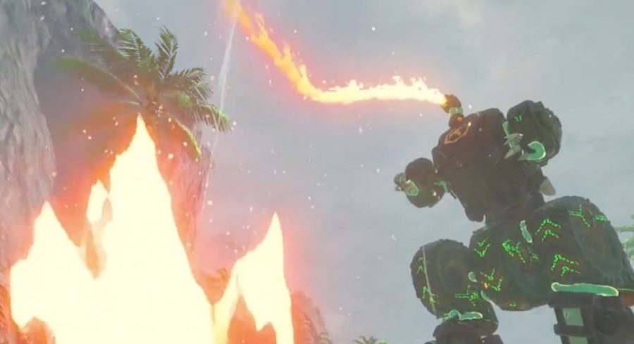 zelda tears of the kingdom godzilla