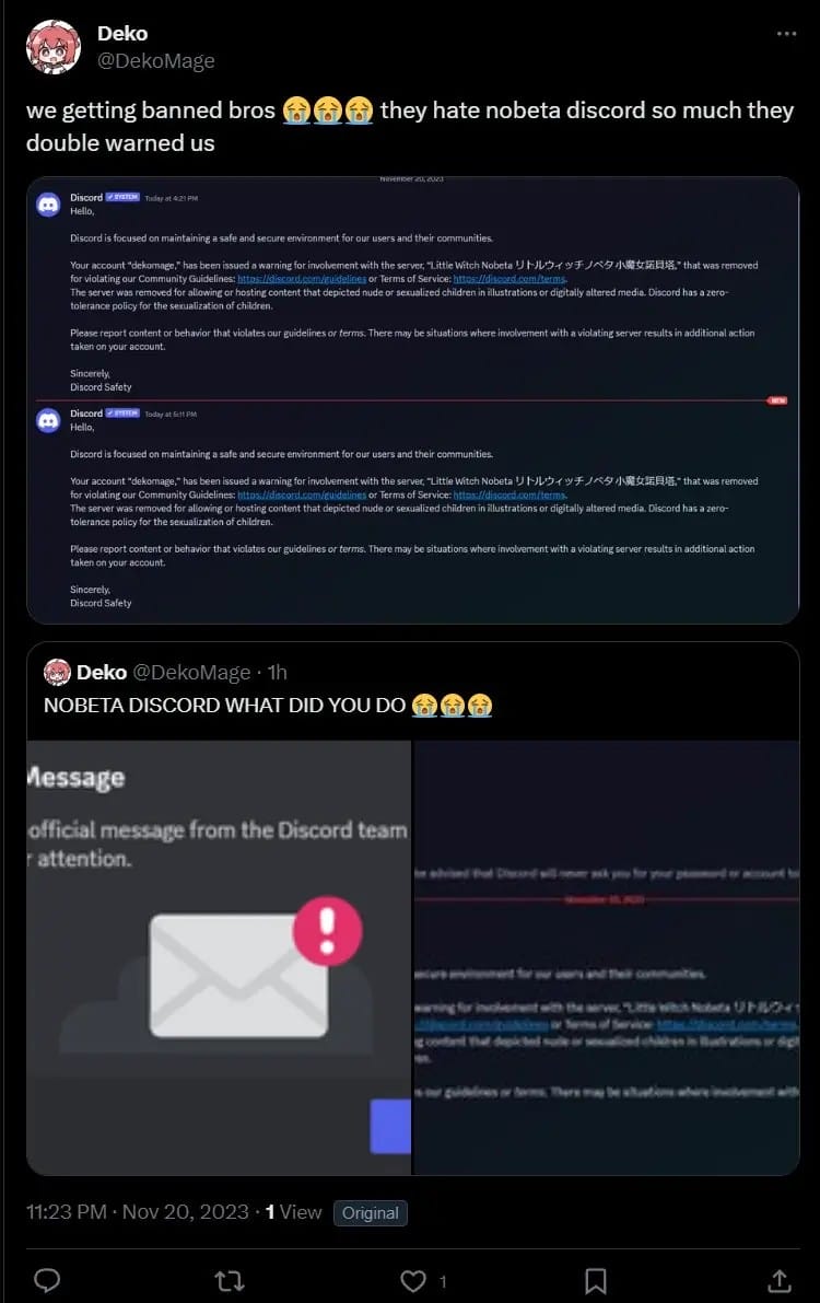 little witch nobeta discord