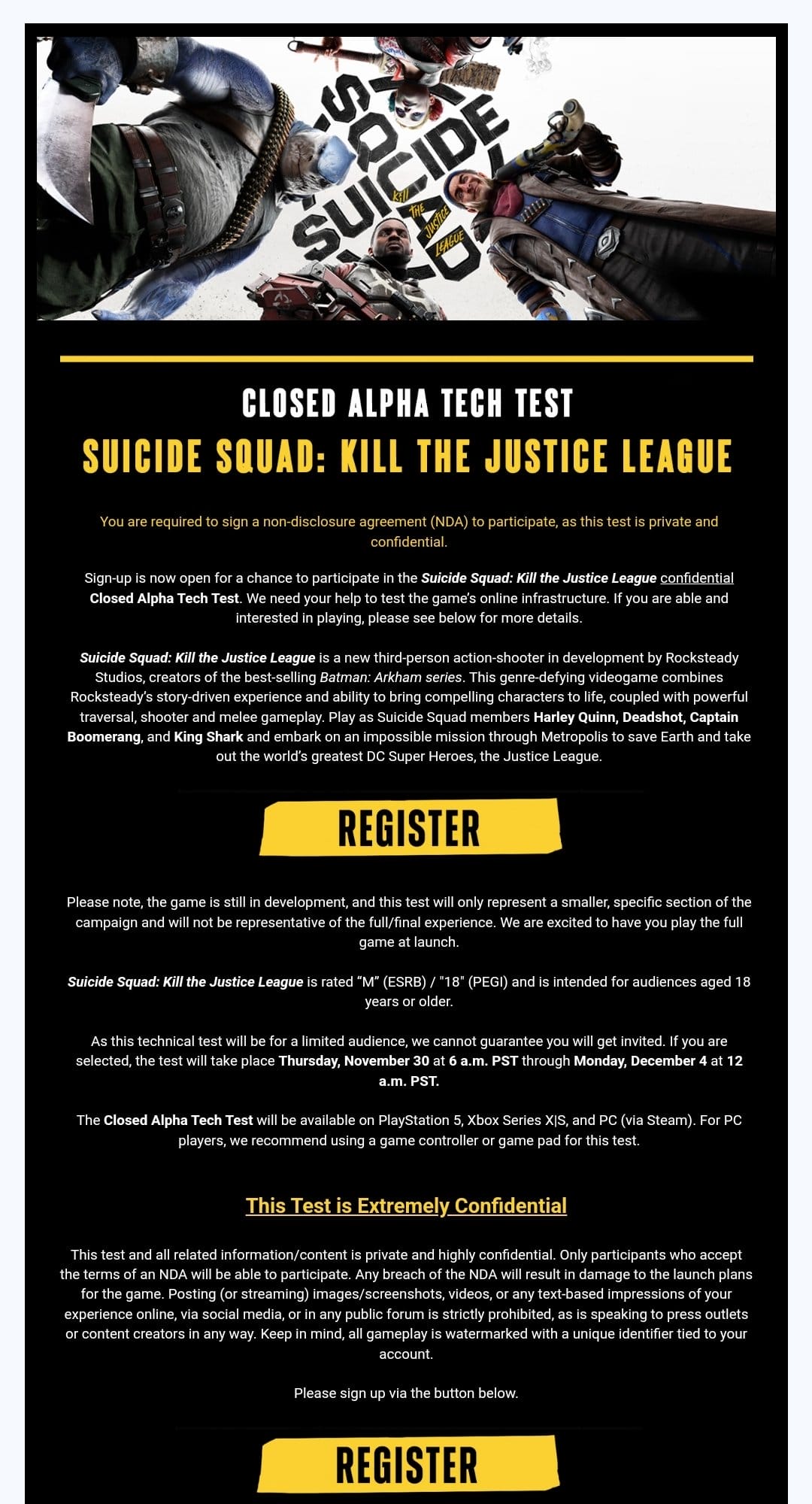 suicide squad kill the justice league
