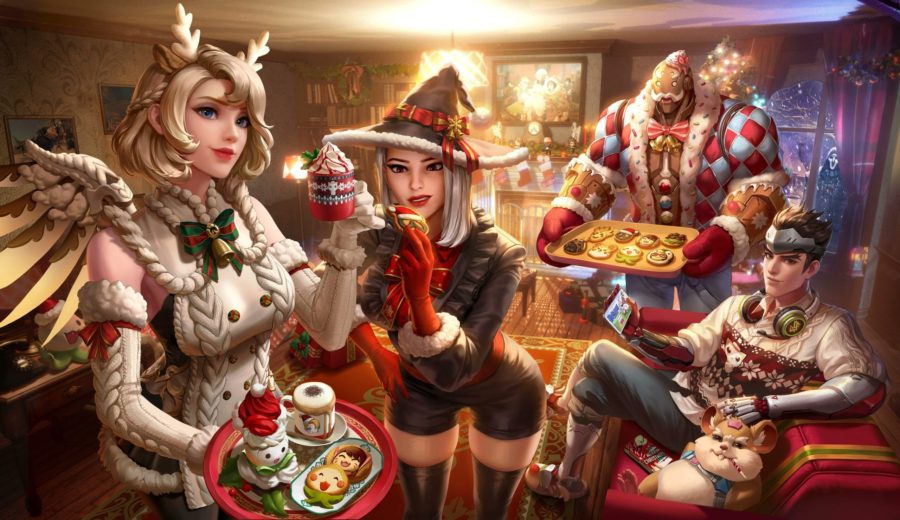 overwatch 2 ashe christmas