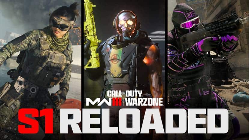 CALL OF DUTY: MODERN WARFARE III CALL OF DUTY: WARZONE ซีซัน 1 รีโหลด