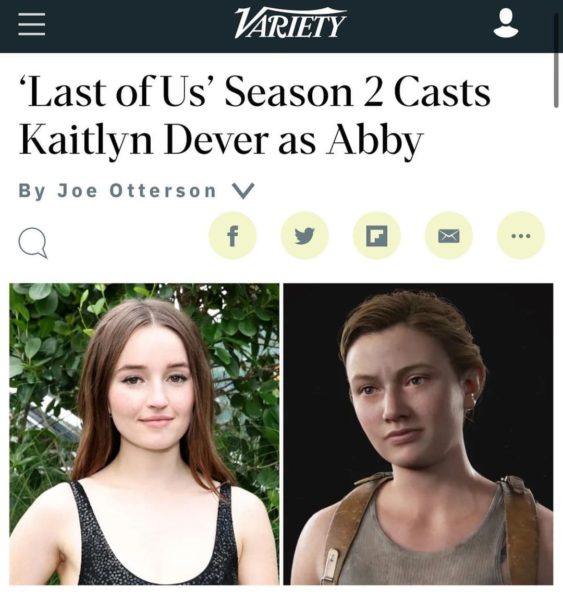 The Last of Us Kaitlyn Dever Abby