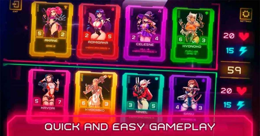 UGWaifus: TCG Battle Arena CCG