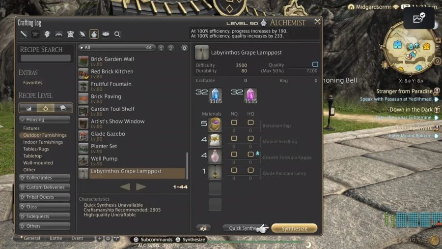 final fantasy 14 grape