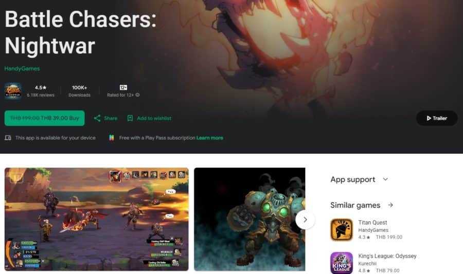Battle Chasers: Nightwar