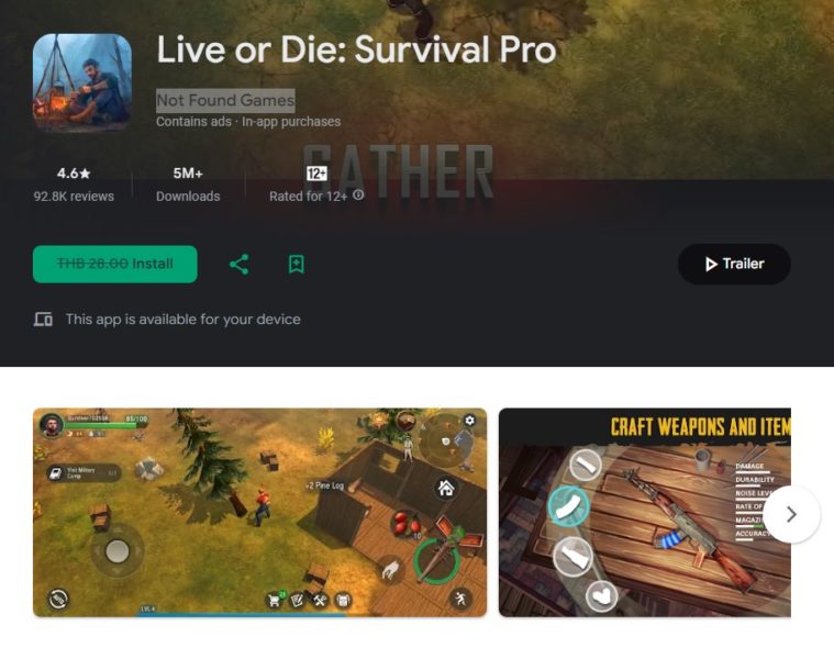 Live or Die: Survival Pro