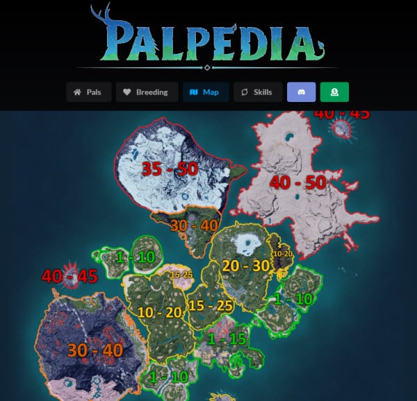 Palworld Palpedia