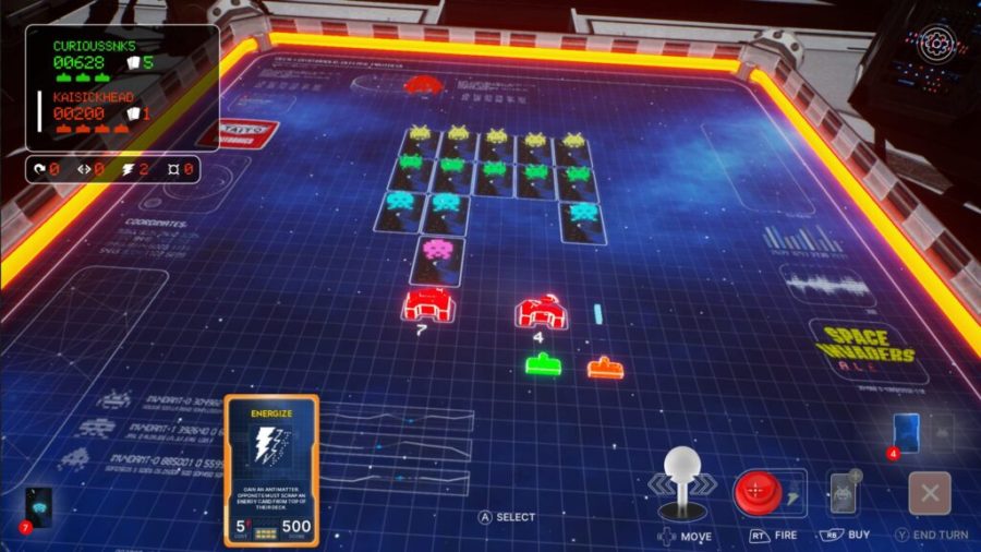 Space Invaders Deck Commander