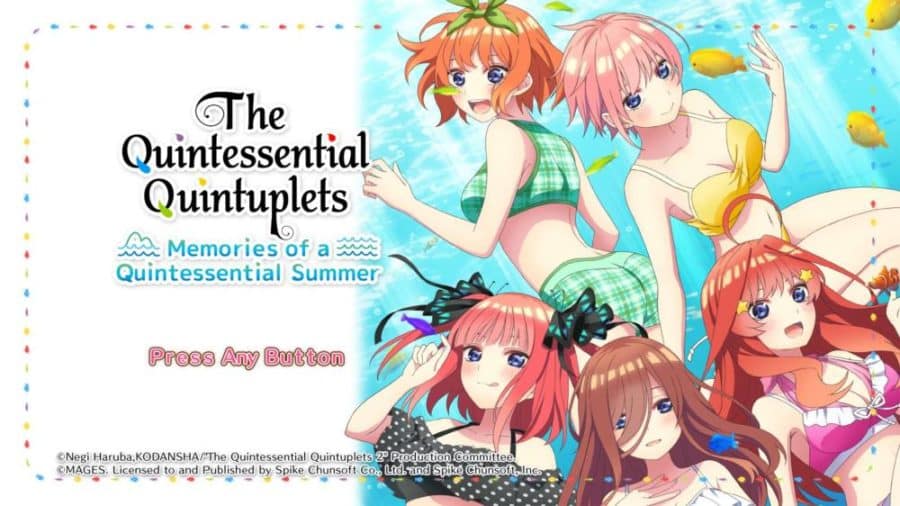เจ้าสาวผมเป็นแฝดห้า The Quintessential Quintuplets