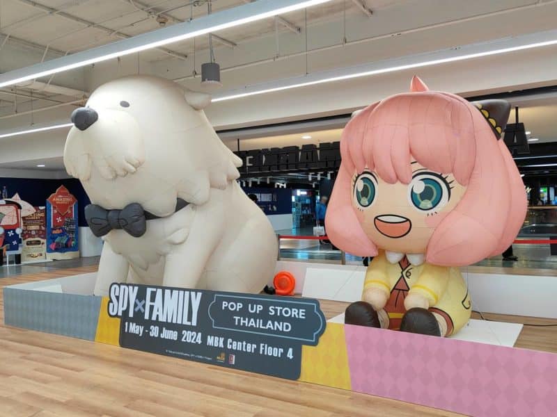 SPYxFAMILY POP UP STORE THAILAND ภาพบรรยากาศ
