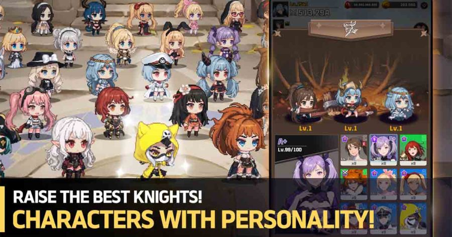 Pixel Knights : Idle RPG