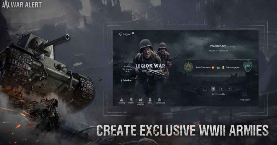 War Alert : WWII PvP RTS