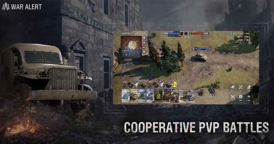 War Alert : WWII PvP RTS