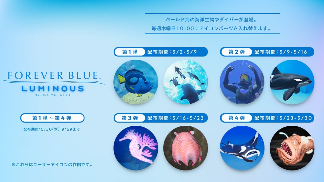 Forever Blue Luminous