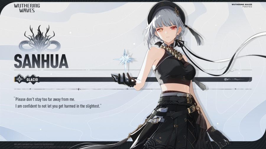 Wuthering Waves Sanhua Build