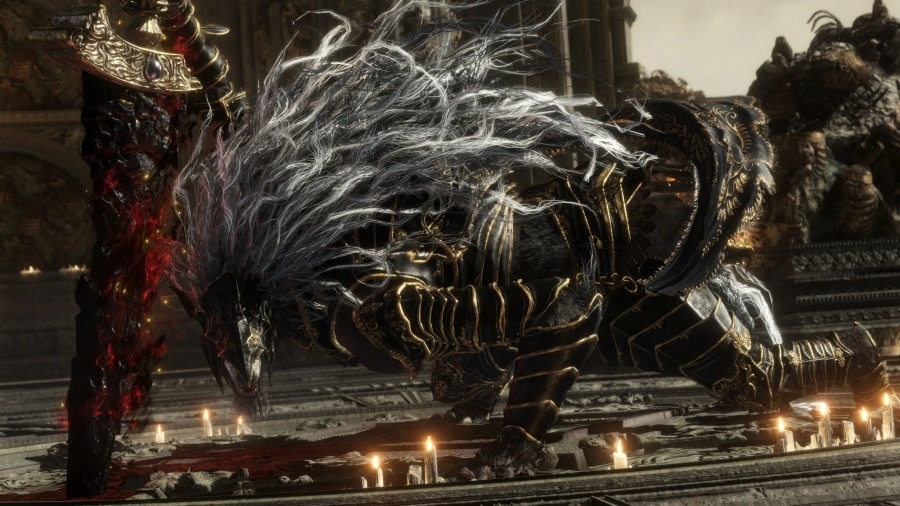 Elden Ring boss Maliketh, The Black Blade