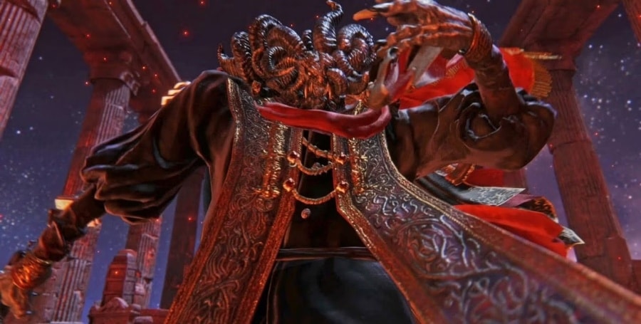 Elden Ring boss Mohg, Lord of Blood