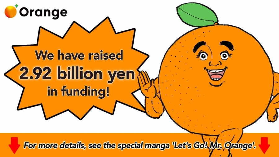orange manga AI