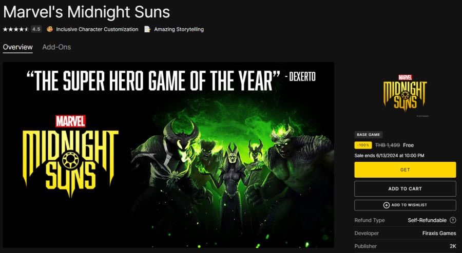 Marvel’s Midnight Suns