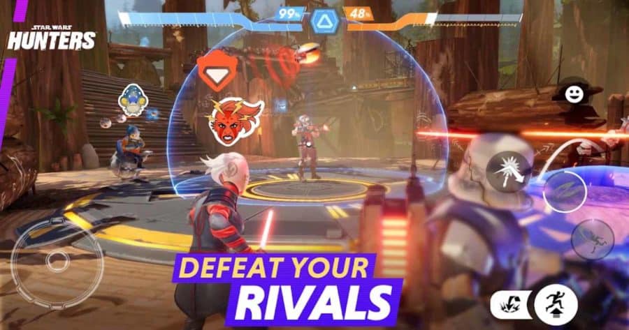 Star Wars: Hunters เกม