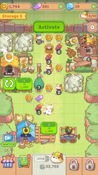 Farmer Cat: Idle Merger Tycoon