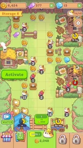 Farmer Cat: Idle Merger Tycoon