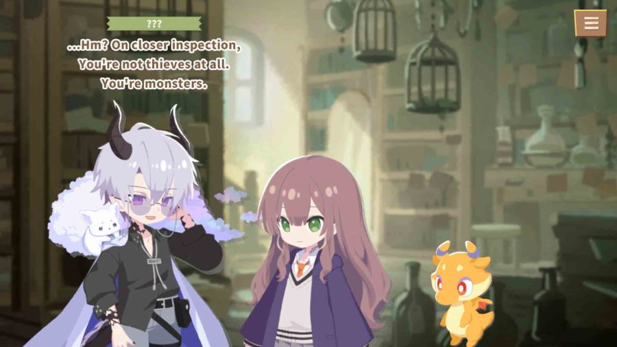 MONPIC -The Hatchling Meets a Girl เกม
