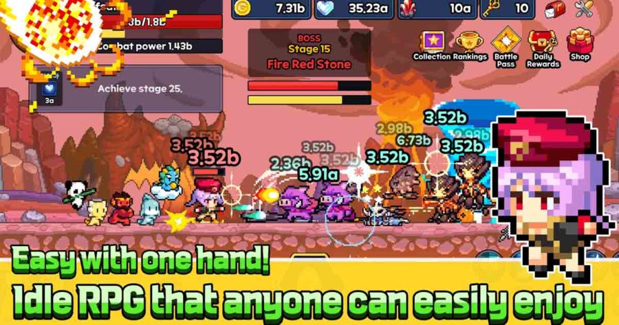 Pixel Dragon Knights Idle