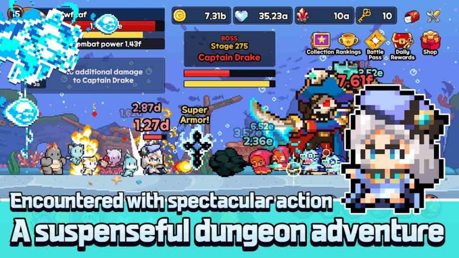 Pixel Dragon Knights Idle