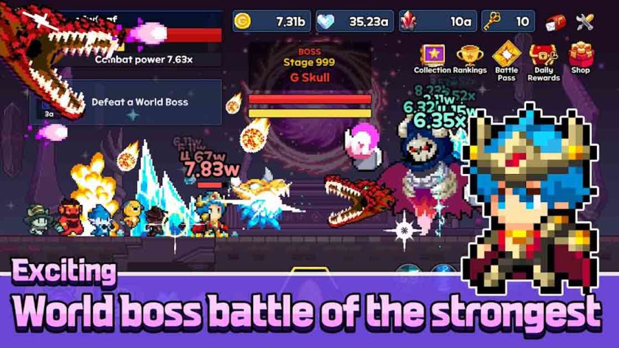 Pixel Dragon Knights Idle
