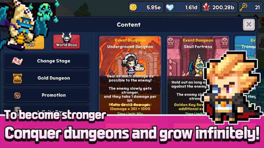 Pixel Dragon Knights Idle