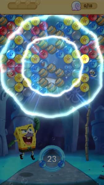 SpongeBob: Bubble Pop NETFLIX เกมมือถือ