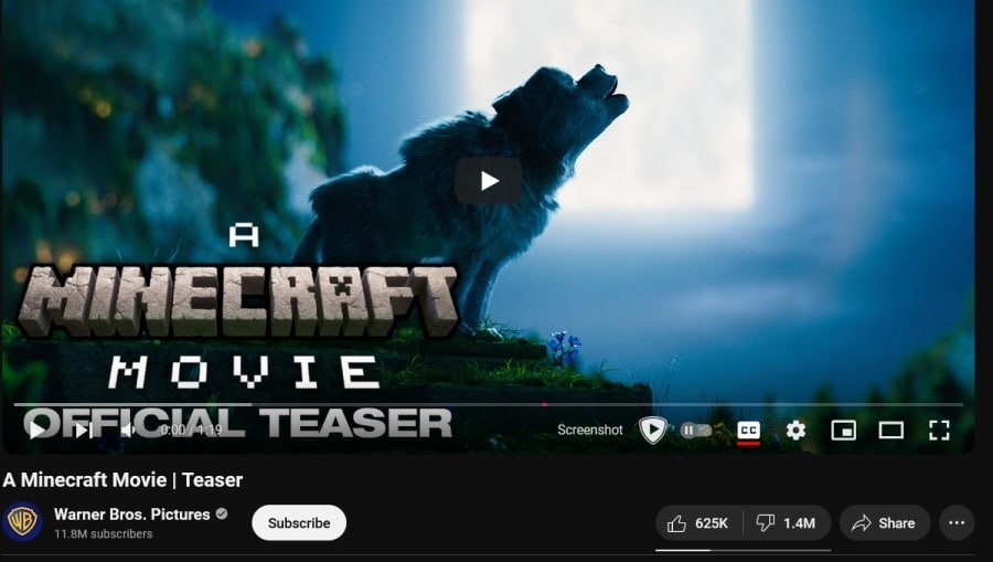 A Minecraft Movie