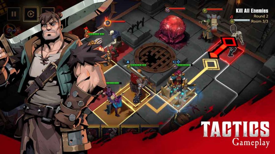 Grimguard Tactics: Fantasy RPG เกมมือถือ