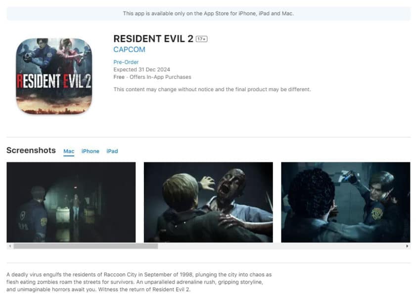 RESIDENT EVIL 2