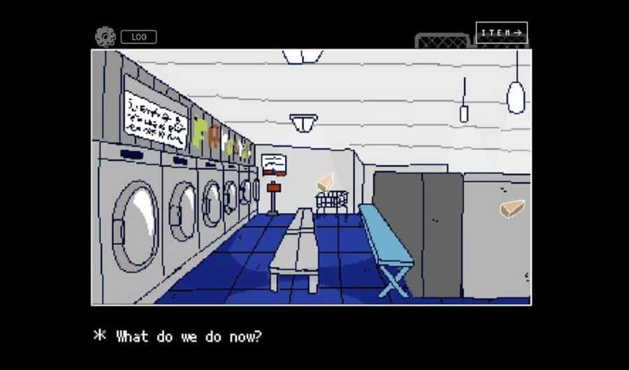 BLUE NIGHT LAUNDROMAT