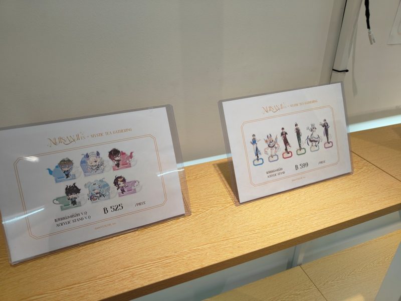 NIJISANJI EN x FanFans Cafe Thailand คาเฟ่ธีม “Mystic Aroma Café”