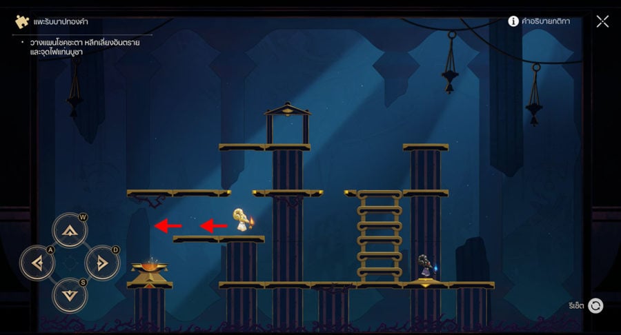 แนวทางการเคลียร์มินิเกม แพะรับบาปทองคำ - พื้นที่ ยอดอรุณเมฆา