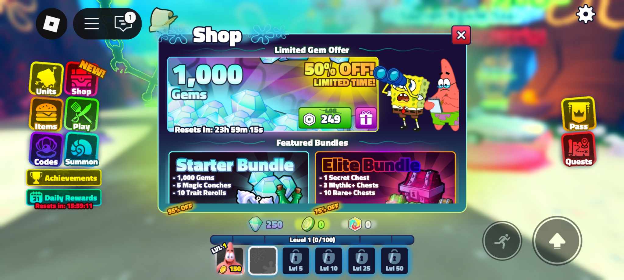 SpongeBob Tower Defense